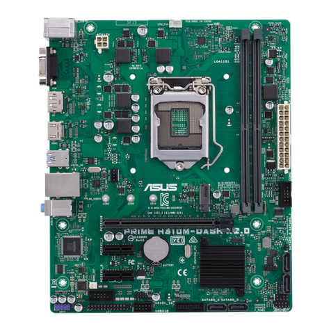 Asus PRIME H310M-DASH R2.0 manual