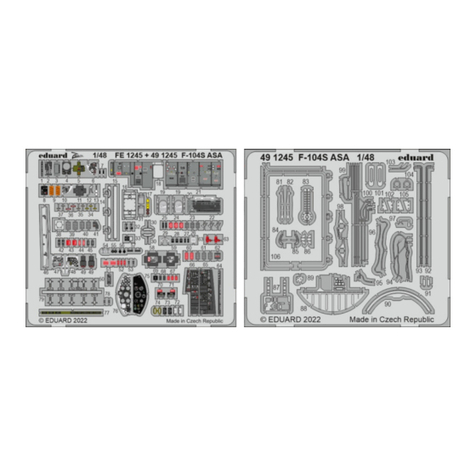 Eduard F-104S ASA User manual