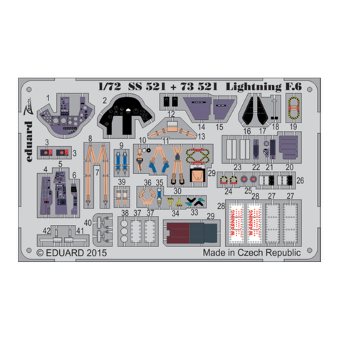 Eduard Zoom Lightning F.6 S.A. User manual