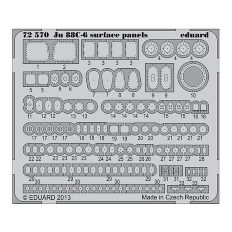 Eduard Ju 88C-6 surface panels S.A. quick start guide