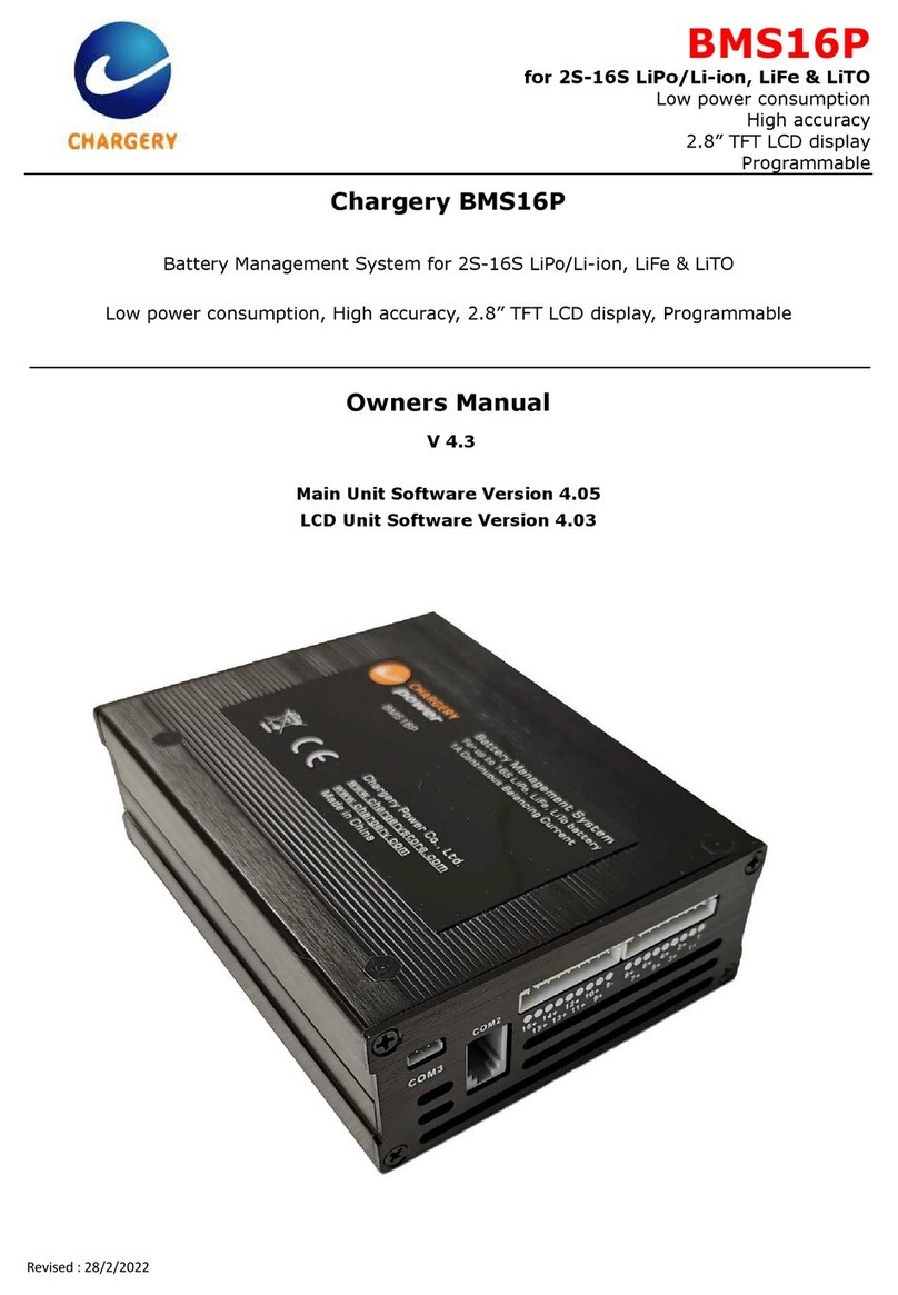 Chargery BMS16P owner's manual