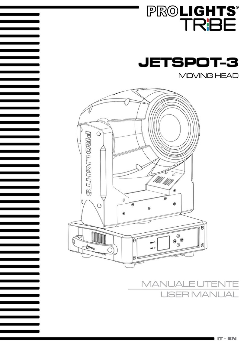 Prolights Tribe JETSPOT-3 user manual