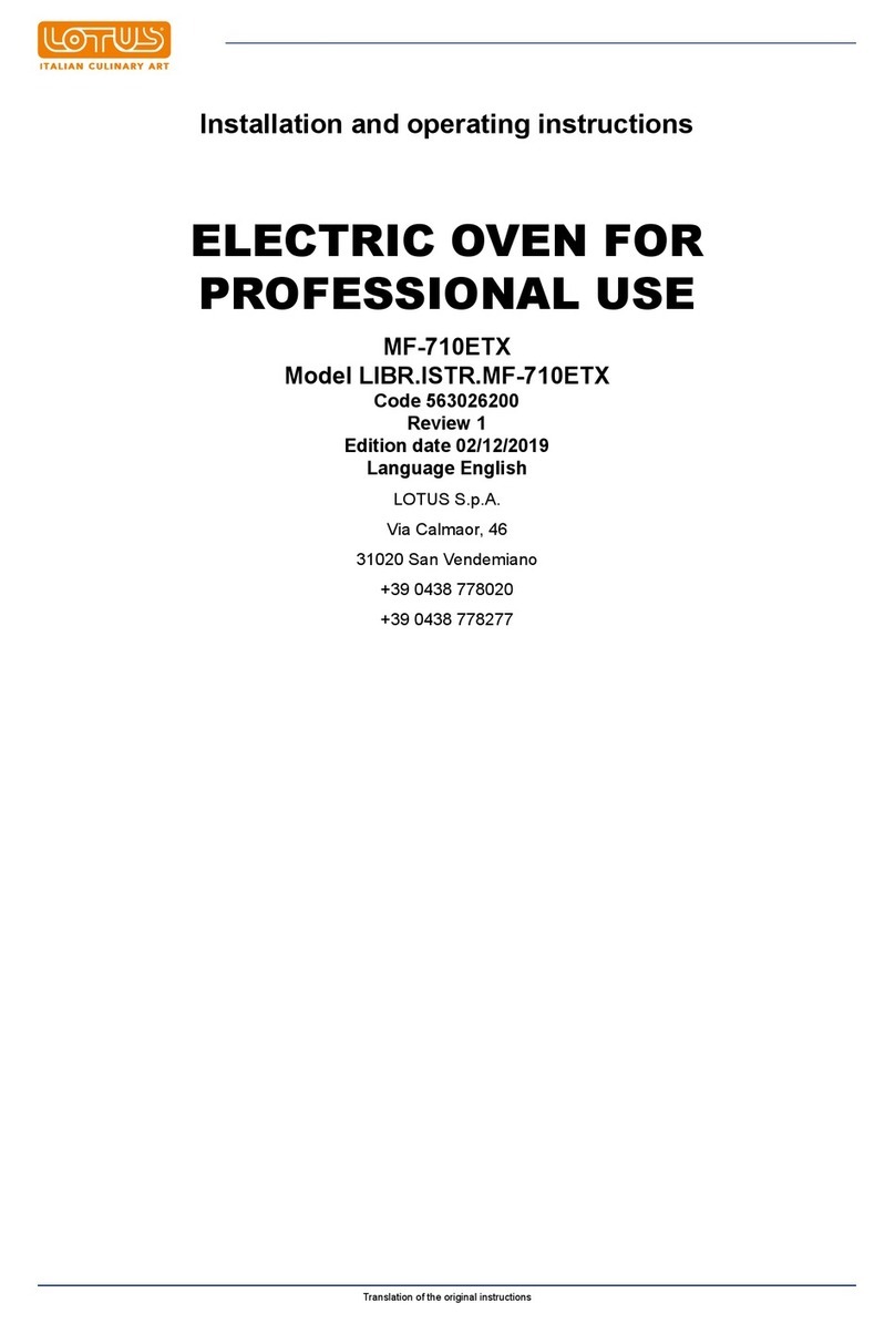 Lotus MF-710ETX User manual