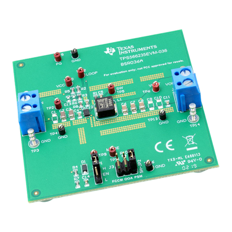Texas Instruments TPS566235EVM-036 user guide