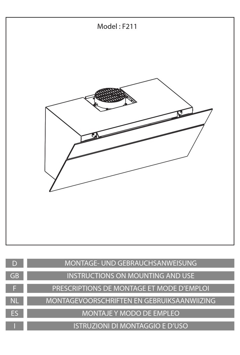 AIRFORCE F211 Instruction on mounting and use