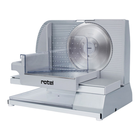Rotel SLICERUNIVERSAL4032CH Instructions for use