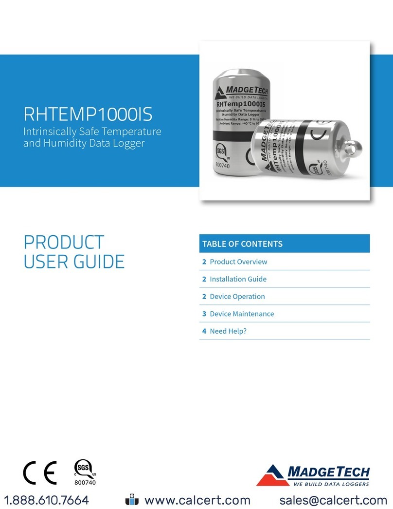 MadgeTech RHTemp1000IS-KR Specification sheet