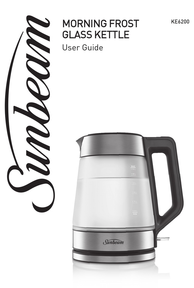 Sunbeam KE6200 user guide