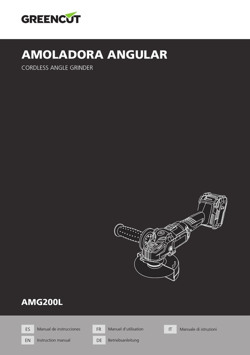 Greencut AMG200L-SB instruction manual