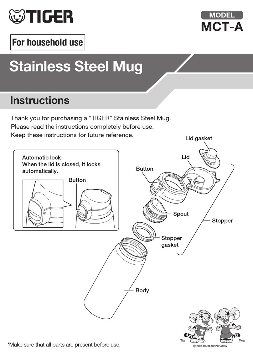 Tiger MCT-A User manual