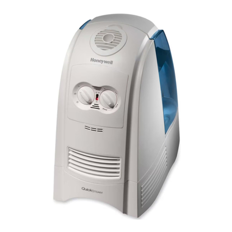Honeywell HWM330 - Quicksteam Warm Moisture Humidifier owner's manual