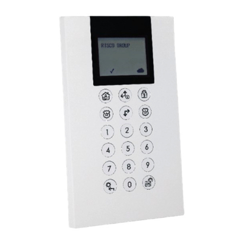 Risco RW432KPP800B Installation and user guide