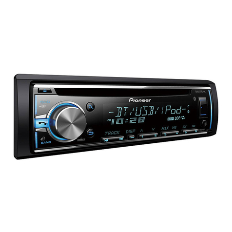 Pioneer DEH-X6810BT owner's manual