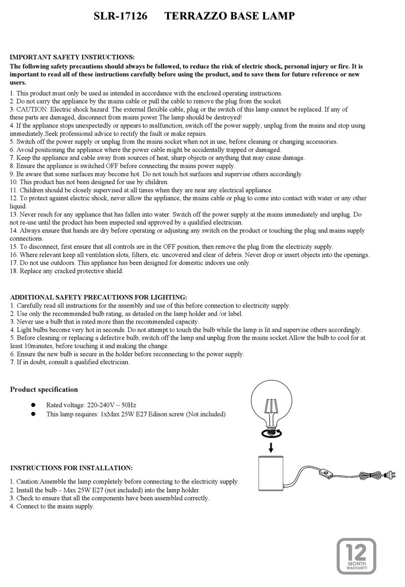 KMART TERRAZZO SLR-17126 quick start guide