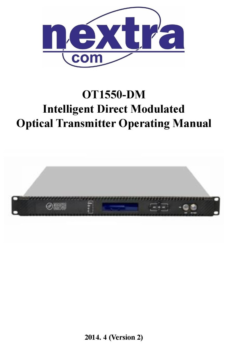 Nextra OT1550-DM operating manual