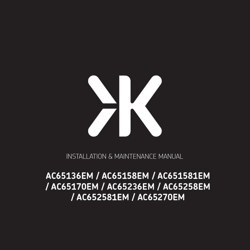 ML Accessories AC65136EM Installation & maintenance manual