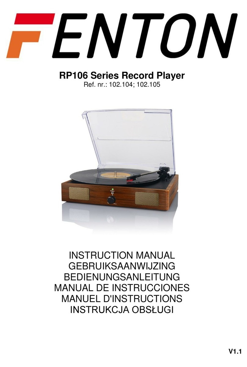Fenton 102.104 User manual
