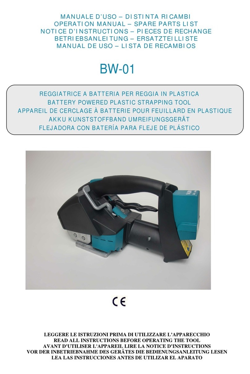Kaiser+Kraft BW-01 Operation manual and parts list