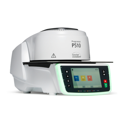 Ivoclar Vivadent Programat P510 G2 operating instructions