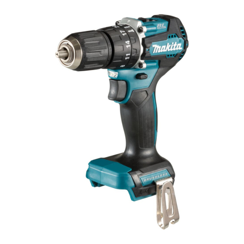 Makita DHP487ZJ User manual