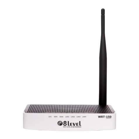 8 Level SMART WRT-150 User manual
