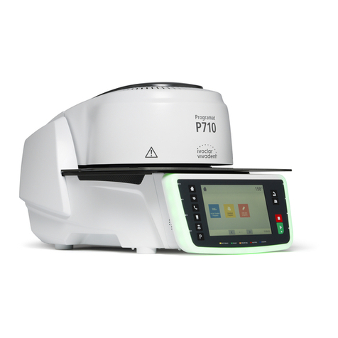 Ivoclar Vivadent Programat P710 G2 operating instructions