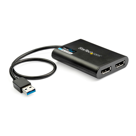 StarTech.com USB32DP24K60 User manual