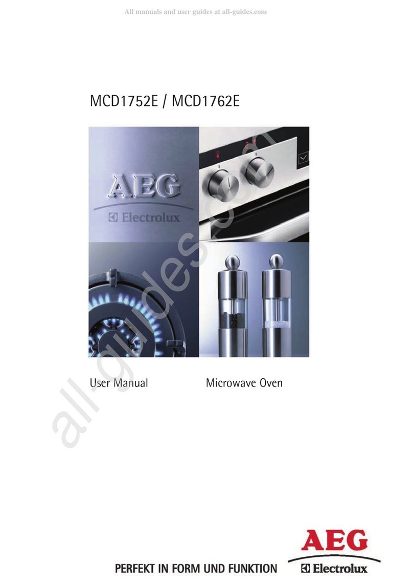 AEG Electrolux MCD1752E user manual