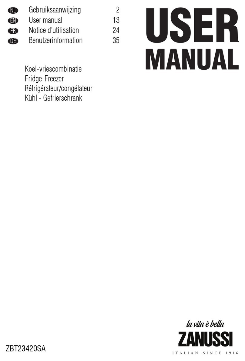Zanussi ZBT23420SA user manual