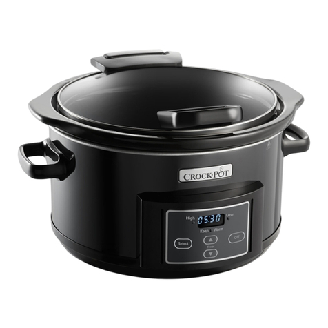 Sunbeam Crock-Pot CHP550 user guide