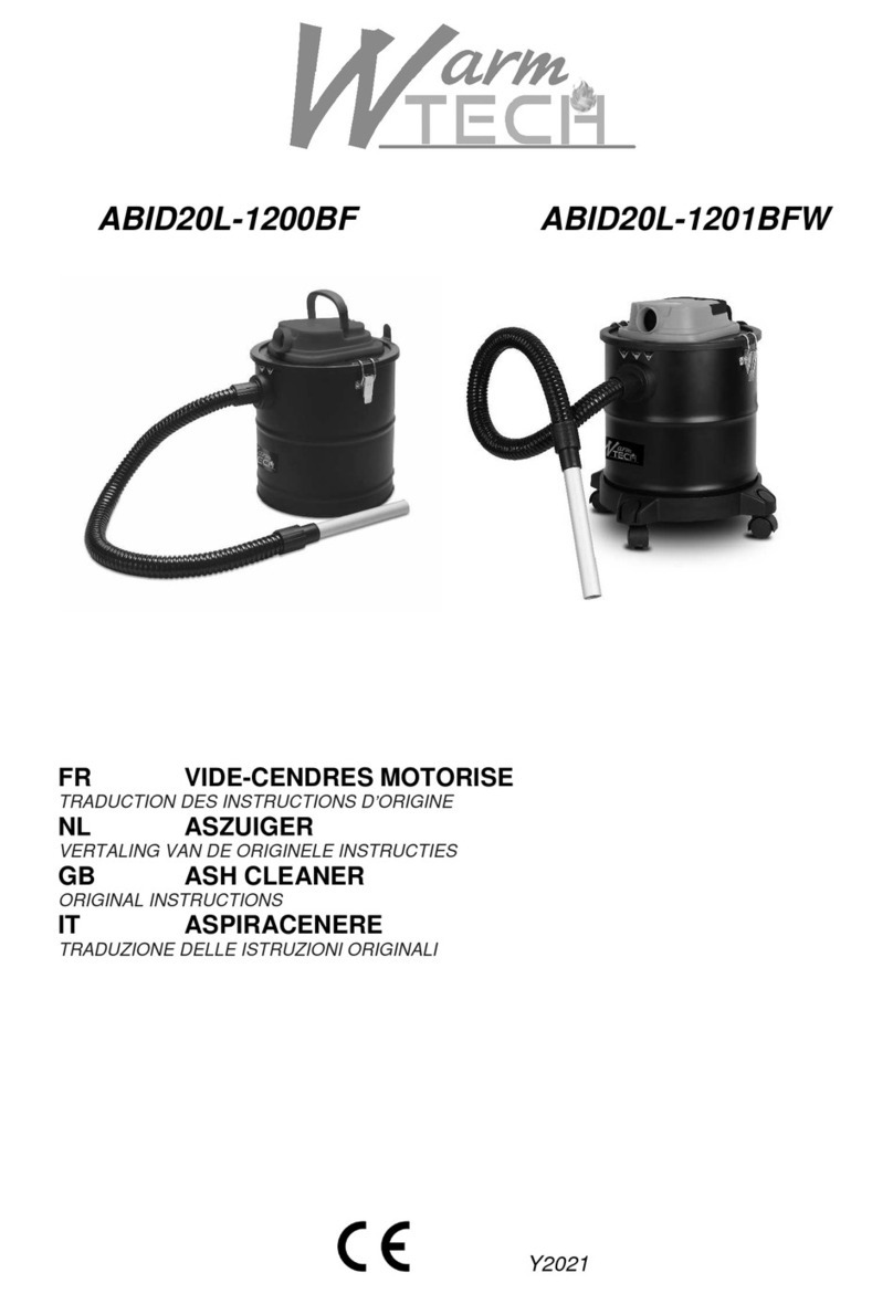 Warmtech ABID20L-1200BF User manual