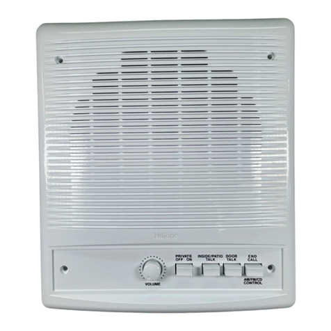 NuTone IS-448 Series User manual