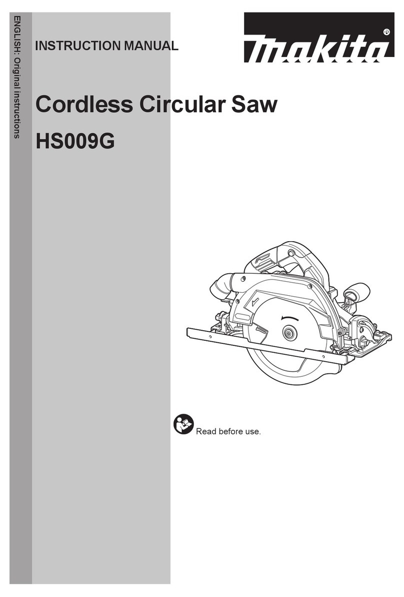 Makita HS009GZ User manual
