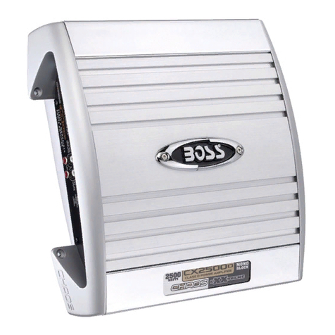 Boss Audio Systems CHAOS EXXTREME CX250 User manual