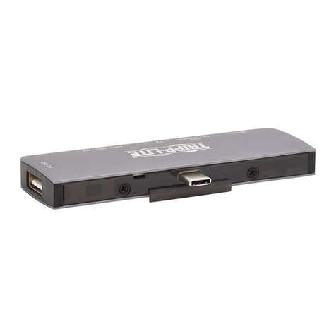 Tripp Lite U442-DOCK15-S User manual Tripp Lite U442-DOCK15-S User manual