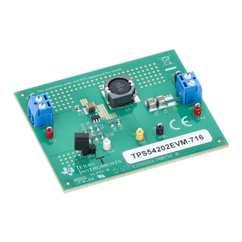 Texas Instruments TPS54202HEVM-716 User manual