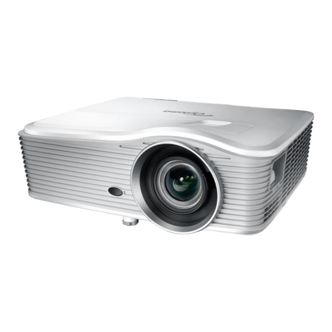 Optoma 515ST Series User manual