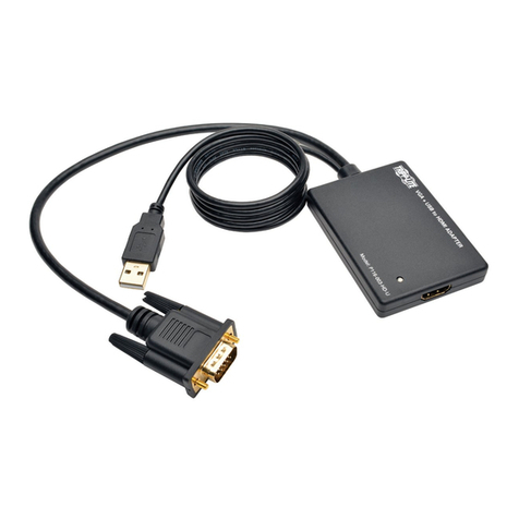 Tripp Lite P116-003-HD-U User manual