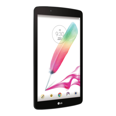 LG G Pad II 8.0 User manual