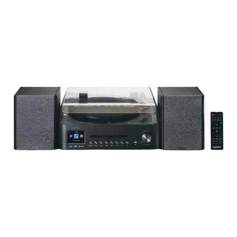 LENCO MC-460BK User manual