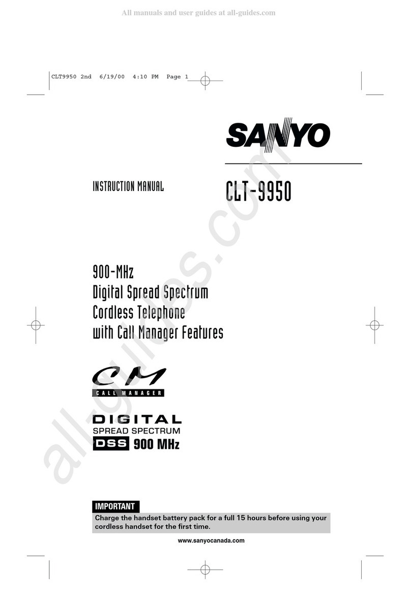Sanyo CLT-9950 instruction manual
