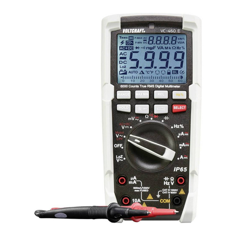 VOLTCRAFT VC-460 E User manual