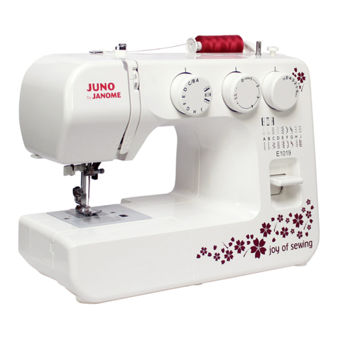 Janome E1019 Instruction book
