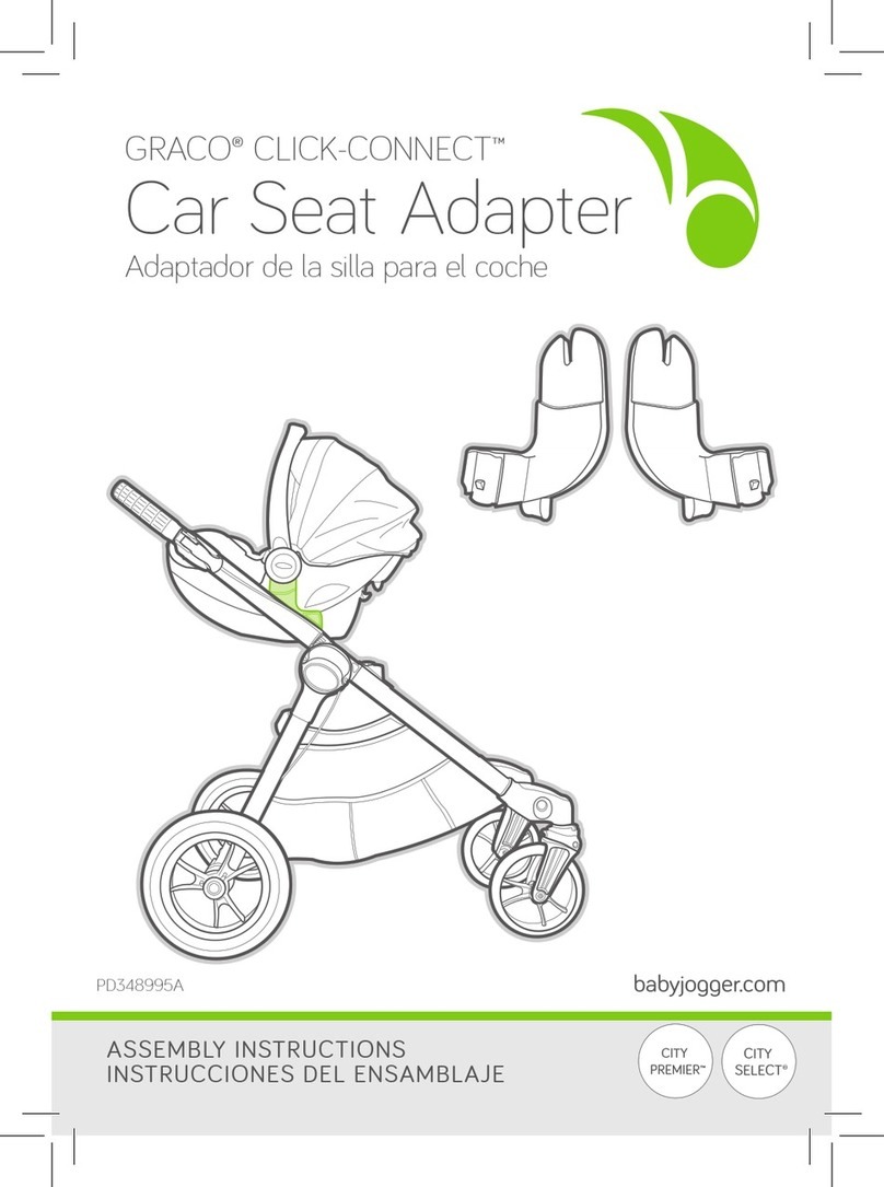 Newell Rubbermaid baby jogger GRACO CLICK-CONNECT Car Seat... Assembly instructions