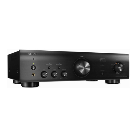 Denon PMA-600NE owner's manual