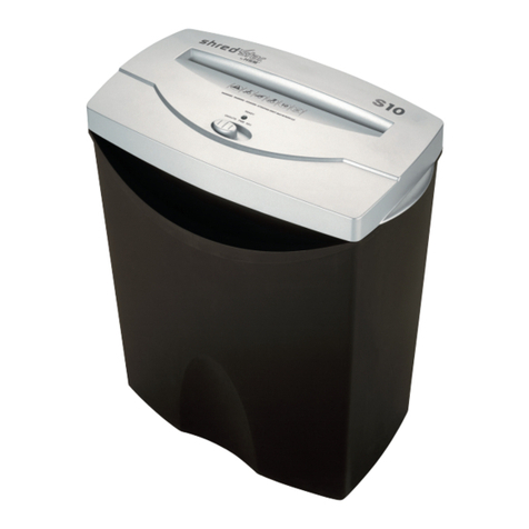 HSM Shredstar S10SC User manual