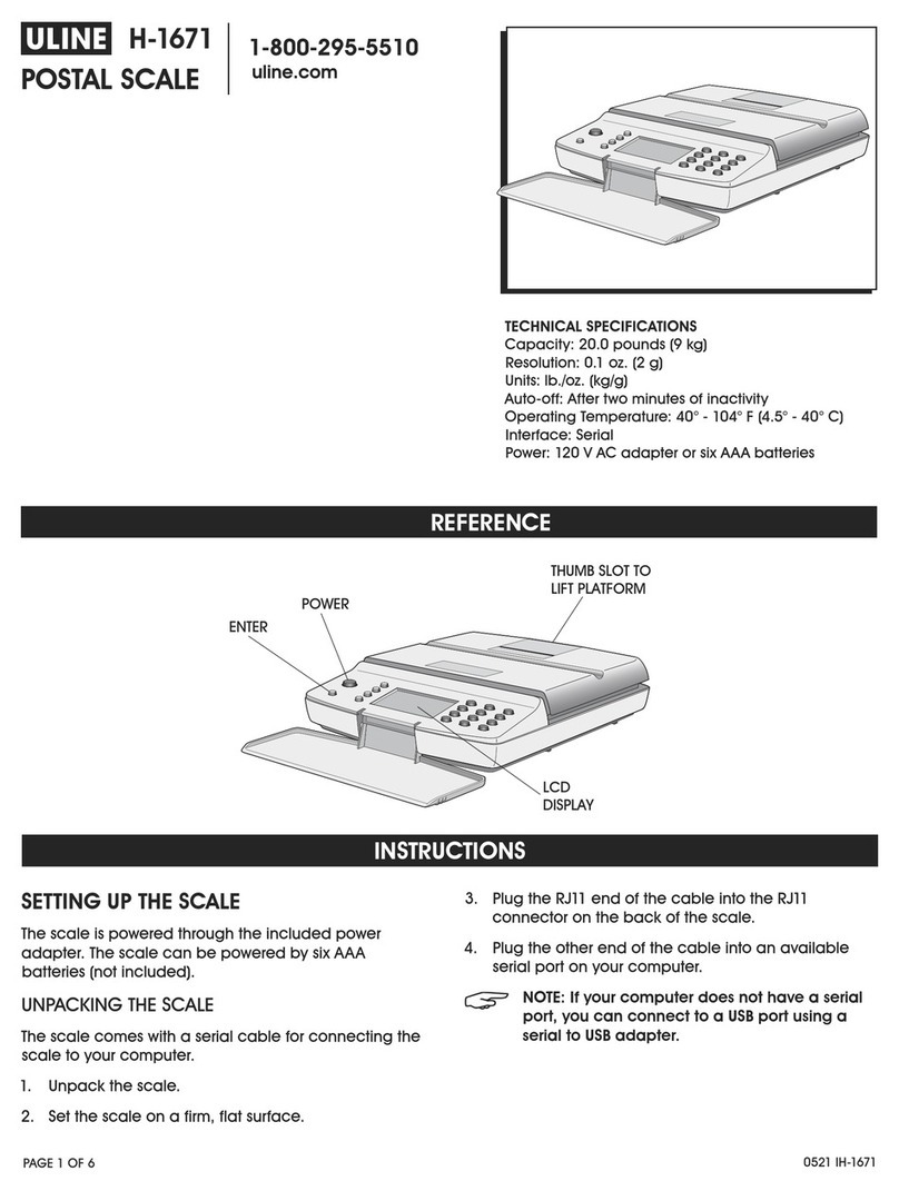 U-Line H-1671 User manual U-Line H-1671 User manual