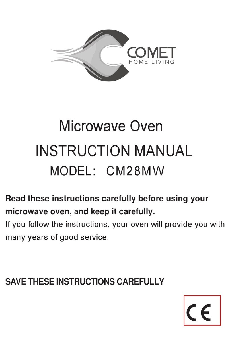 Comet CM28MW instruction manual