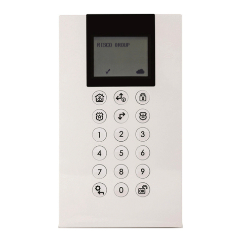 Risco RP432KP02 Installation and user guide