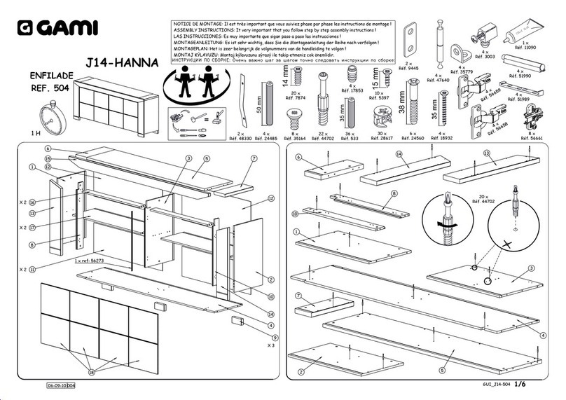Gami J14-HANNA 504 User manual